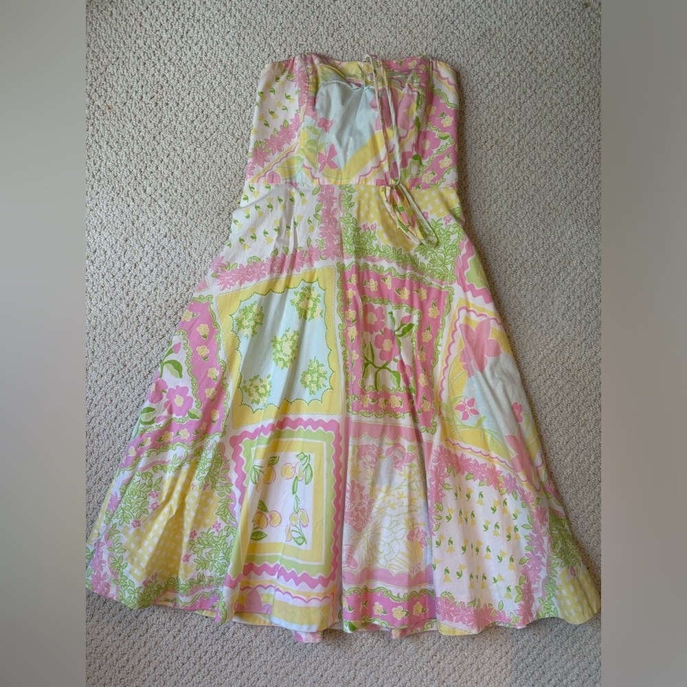 Vintage 90’s Lilly strapless dress size 2
